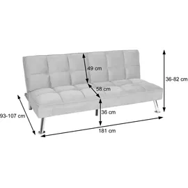 MCW Sofa grau