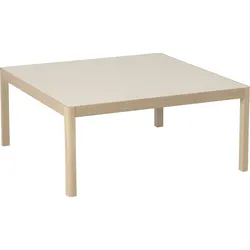 Workshop Kaffeetisch 86 x 86 cm grau Linoleum