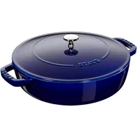 Staub Chistera Bräter 24 cm dunkelblau