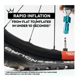 Peaty's Holeshot CO2-Infrator Pumpe rot Einheitsgröße