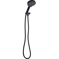 Duschkopf mit Schlauch MAPIRI 6-Funktionen Schwarz