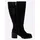 sheego Weitschaftstiefel Damen Schwarz 43