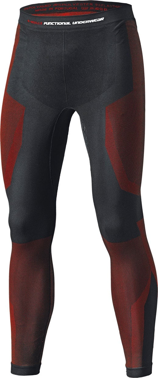 Held 3D-Skin Warm, pantalon fonctionnel - Noir/Rouge Foncé/Rouge - S