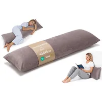 Totsy Baby Seitenschläferkissen Schwangerschaftskissen 40x145 cm - Kuschelkissen Schlafkissen Pregnancy Pillow Stillkissen Kissen mit Bezug für Seitenschläfer und Erwachsene Zertifikat Oeko-Tex