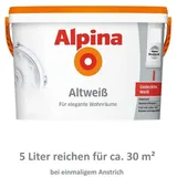 Alpina Wandfarbe Altweiß