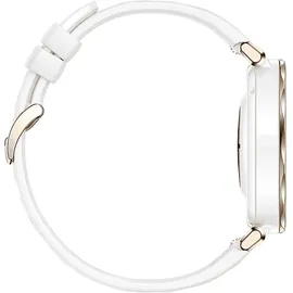 Huawei Watch GT 5 Pro 42 mm Weiß Fluorelastomer-Armband