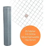 Estexo Volierendraht 1,0 x 25 m Verzinkt