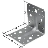 GAH Alberts Schwerlastwinkelverbinder 70 x 70 mm