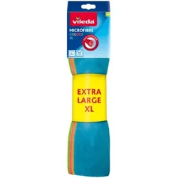 XL-Mikrofasertuch Vileda x 4 Einheiten Verschiedene Farben