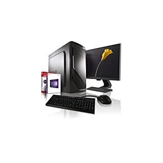 Komplett PC Intel i7 Allround/Multimedia Computer mit 3 Jahren Garantie! | Intel Core i7® 4770 8 Threads, 3.90 GHz | 16 GB | 512 GB SSD | USB 3.0 | Win11 Pro | 24" Full-HD | Tastatur+Maus #6749