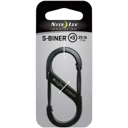 NITE Ize NI-SB3-03-01 Karabiner S-Biner Gr. 3 67mm x 29mm 1St.