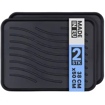 BestLivings Schuhabtropfschale Fußmatte Schuhschale L 50 x 38 cm 2er Pack