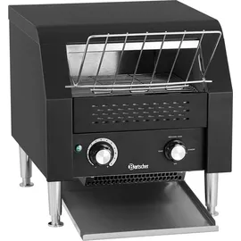 Bartscher Durchlauftoaster DLT150-1 schwarz