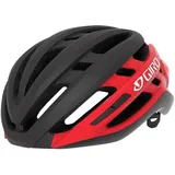 59-63 cm matte black/bright red