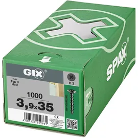 SPAX GIX-B Schnellbauschrauben 3,9 x 35 mm 1000 Stück