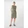 Comma, Minikleid Strickkleid Zick-Zack-Muster Grün 40