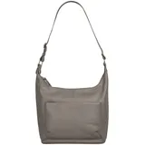 Bruno Banani Shopper Leder Grau