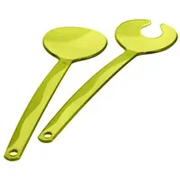 Rotho ONDA Salatbesteck, 1718405073 , Farbe: lime grün