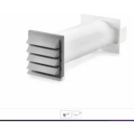 Naber COMPAIR flow 150 Mauerkasten Rückstauklappe