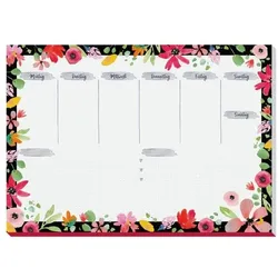 Sigel Papier-Schreibunterlage »Flower Love« A3 weiß