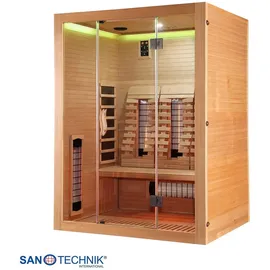 SANOTECHNIK OPEN Infrarotkabine 3 Pers. 150x120x200 cm