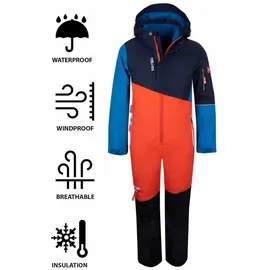TROLLKIDS Kinder Hallingdal Schneeanzug (Größe 92, orange)