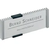 Durable Türschild INFO SIGN Metall silber 14,9 x 5,25 cm, 1 St.