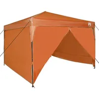 VidaXL Pop-up Pavillon Zelt Orange 300 x 300 cm
