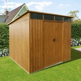 PERGART Gerätehaus Lübeck 89, Holzoptik