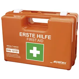 PETEX 43924135 Erste Hilfe Koffer DIN 13157 280 x 115 x 200 Orange