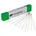 Swiss Speichen 2 0 VE100 silber 276 mm robuste Standardspeiche für Straße MTB