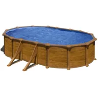 Mypool Arcana myPOOL Poolset Feeling Holzoptik - Ovalform mit
