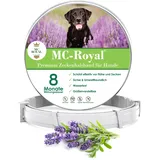 MC-Royal® Premium Zeckenhalsband für Hunde - Effektiver Schutz vor Ungeziefern - wasserdicht und verstellbar - bis zu 8 Monate Zeckenschutz mit 100% natürlichen Inhaltsstoffen