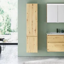 Burgbad Lin20 Hochschrank 40 x 34,5 cm, mit 2 Türen, links, Badmöbel,