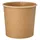 Papstar Suppenbecher Pappe 760 ml Ø 11,5 cm 500 St. Braun
