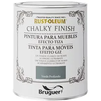 Bruguer Chalky Finish Möbel Deep Green 0,75 l