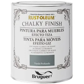 Bruguer Chalky Finish Möbel Deep Green 0,75 l