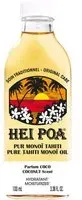 Hei Poa® pur monoï de Tahiti coco Huile 100 ml