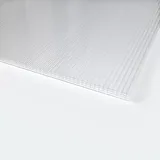 Hohlkammerplatte ECO-UV  (250 cm x 98 cm x 10 mm, Polycarbonat, Transparent)