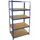 Werkstattregal Kellerregal Schwerlastregal Metallregal Lagerregal Blau 200x100x50cm 875kg