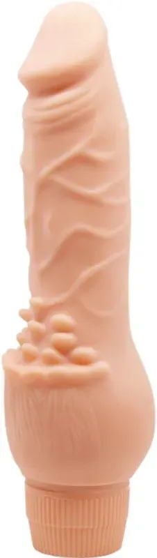 BAILE - Barbara realistischer Vibrator, 19,5 cm, Hautfarbe