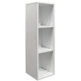 Mäusbacher Frieda Unterstellregal 25 x 25 x 89 cm Weiß