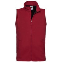 RUSSELL Mens SmartSoftshell Gilet Classic Red, L