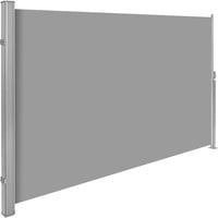 Tectake Aluminium Seitenmarkise 200 x 300 cm grau