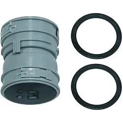Vaillant Verbindungsstück 0020077525 DN 60, für flexibles Abgasrohr, PP