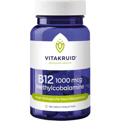B12 1000 mcg Methylcobalamin Lutschtabletten (180 Lutschtabletten)