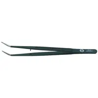 C.K Tools T2315 Präzisionspinzette Spitz gebogen fein 150 mm
