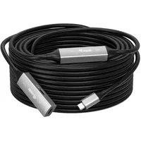 Equip USB-C auf USB-C 10 m Schwarz