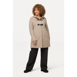 Ulla Popken Dufflecoat Wollmix rosa 50/52