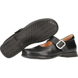 THINK! Damen PENSA chromfrei gegerbte nachhaltige Halbschuhe, SCHWARZ 0000